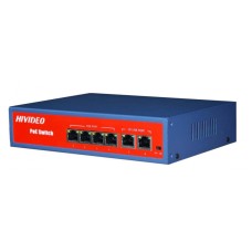 Сетевой коммутатор HI-42P100MPOE, Switch POE 4-х портовый 100/10MB