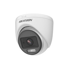 Turbo HD камера купольная HIKVISION DS-2CE70KF0T-PFS 3K 5MP 2.8mm 2960×1665 LED 20m Mic TVI AHD CVI CVBS ColorVu