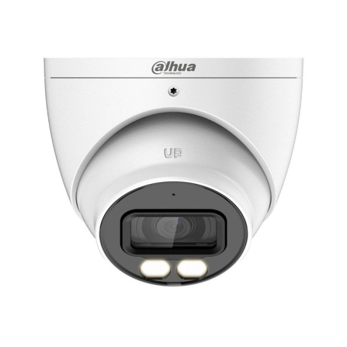 HD-CVI камера купольная DAHUA DH-HAC-HDW1509TP-IL-A-0280B-S2 5MP 2.8mm 2880×1620 LED 40m Mic IP67